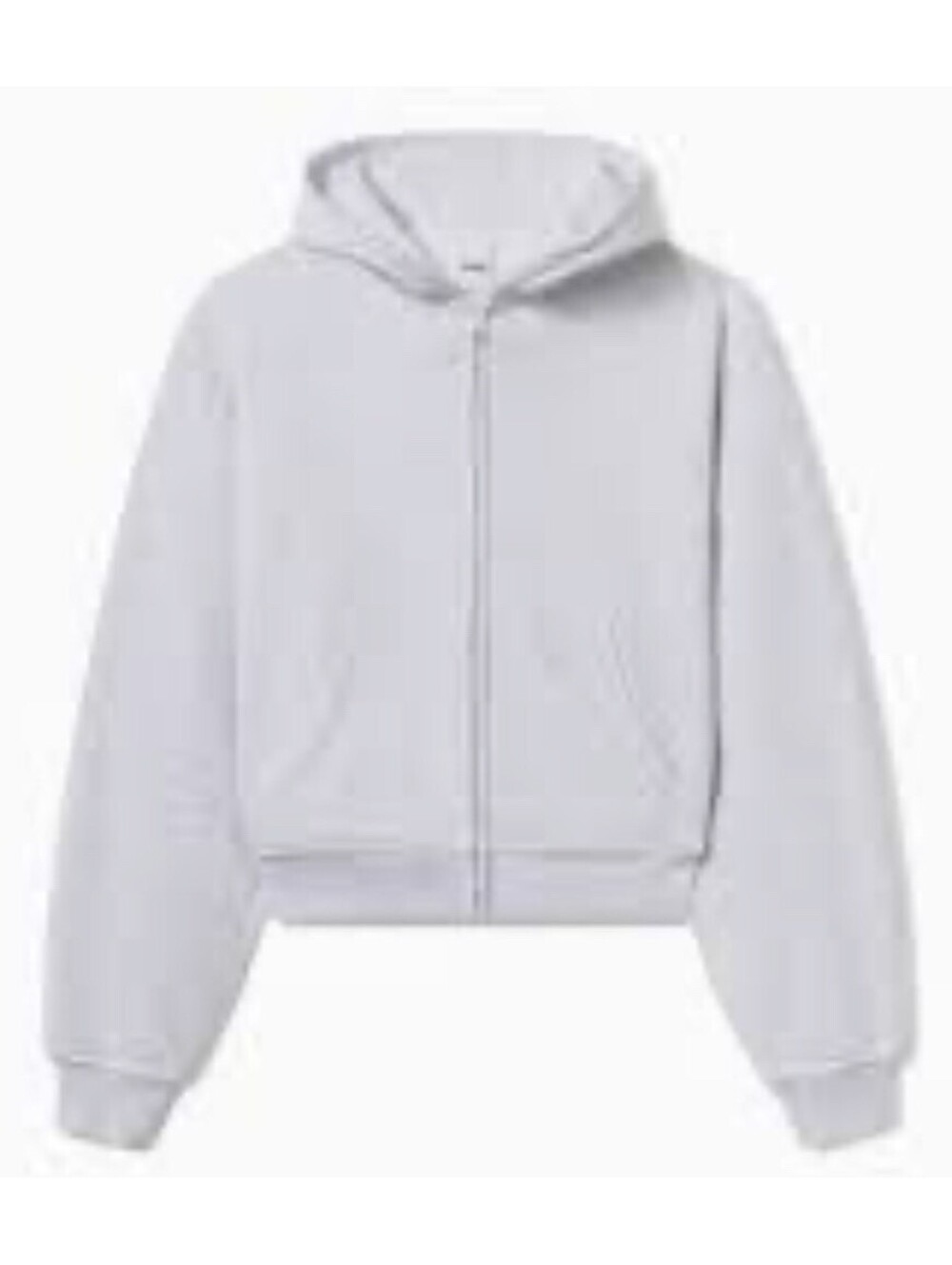 NEW! KHY Fleece Zip Hoodie Women's Size Medium. Gray NWOT